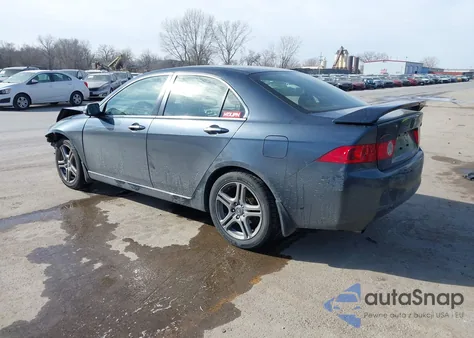 2004 Acura Tsx из США, поврежденный, VIN JH4CL96874C036129